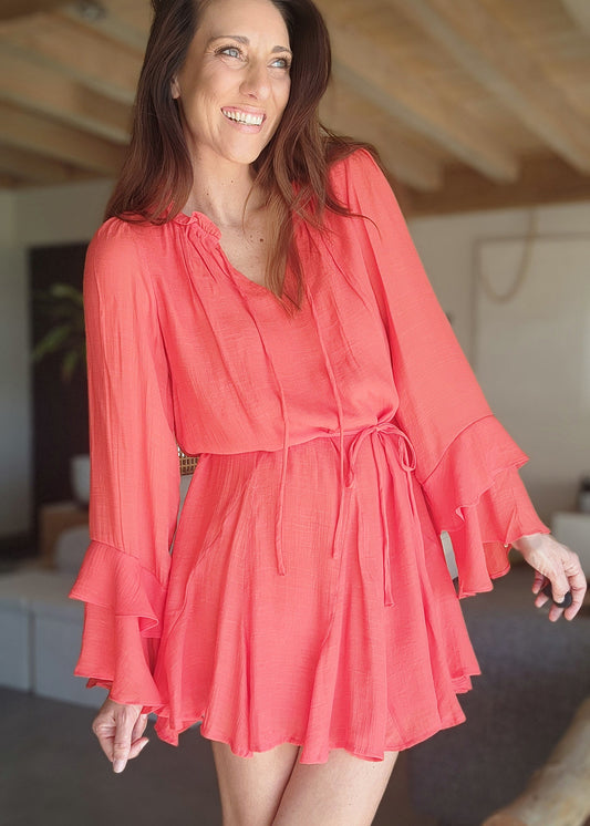 Robe OPALE Corail