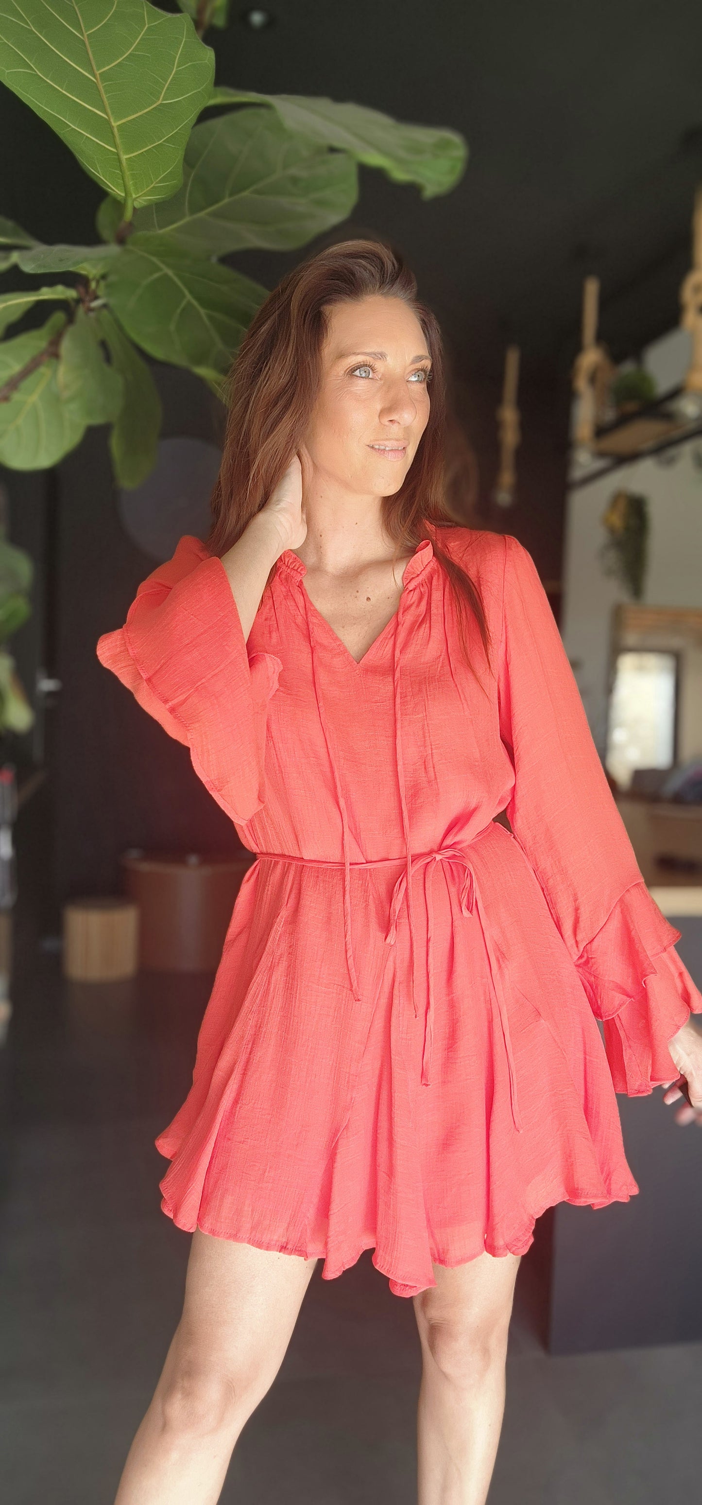 Robe OPALE Corail