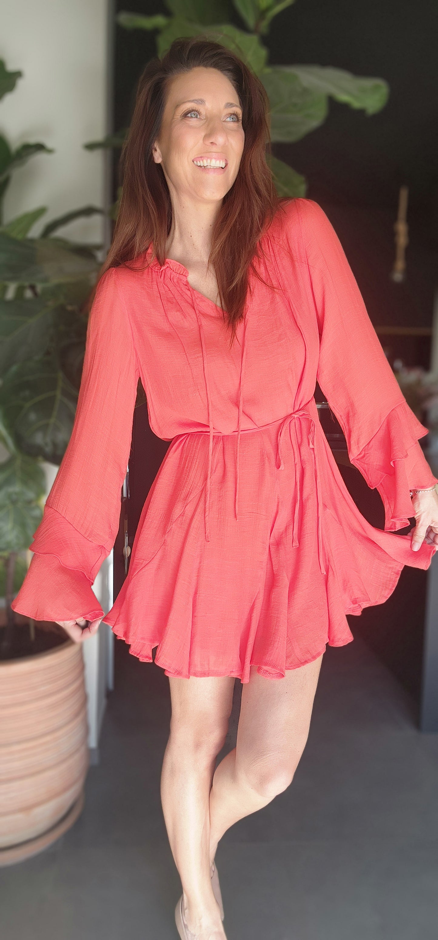 Robe OPALE Corail