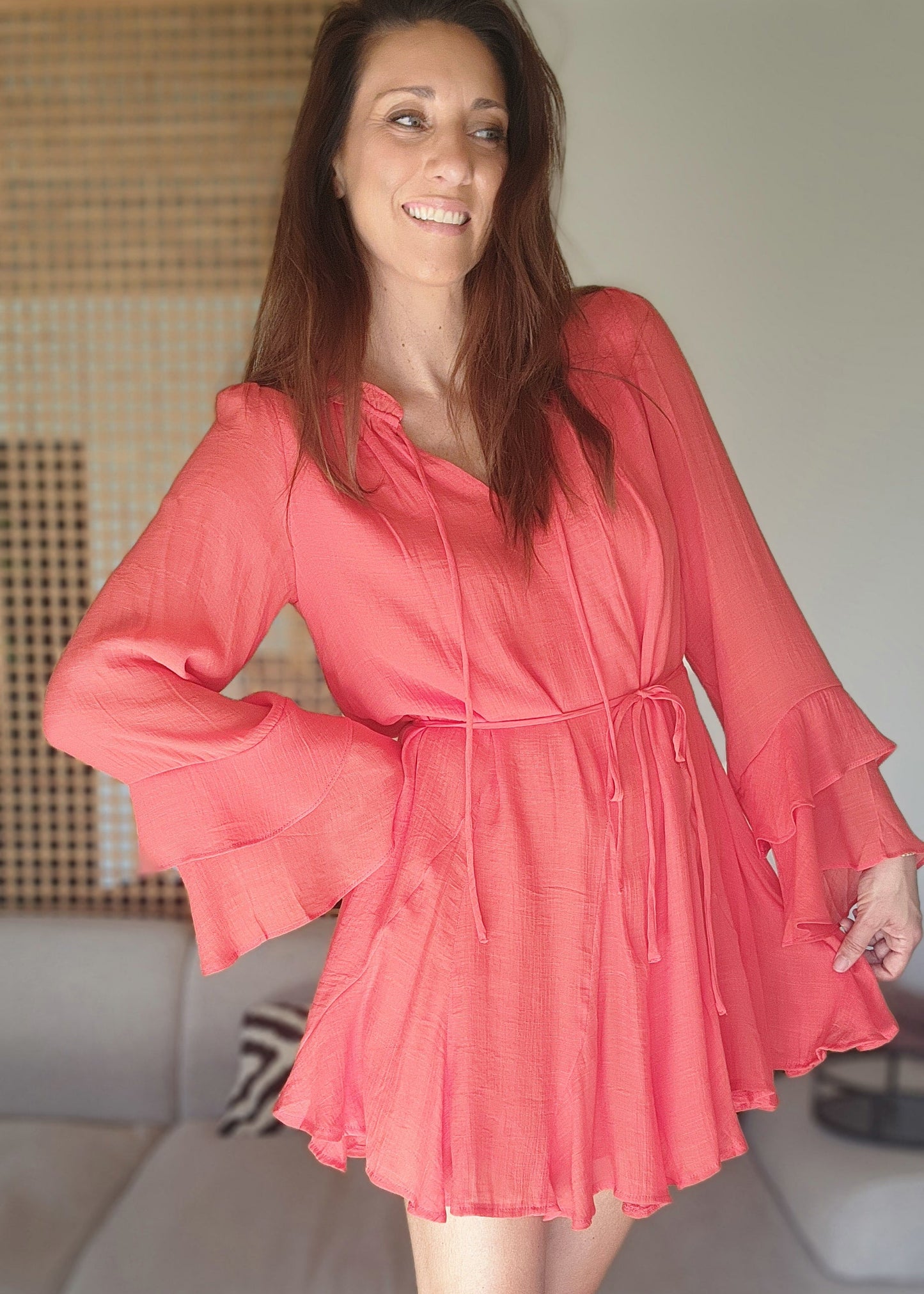 Robe OPALE Corail