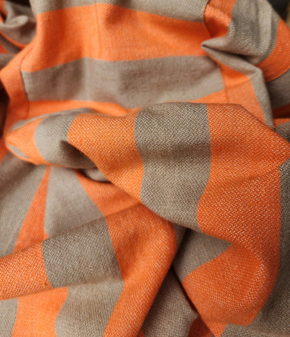 Chemise RAYA Orange / Taupe