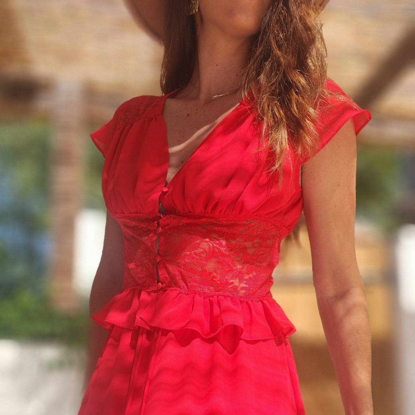 Blouse AMALIA Rouge