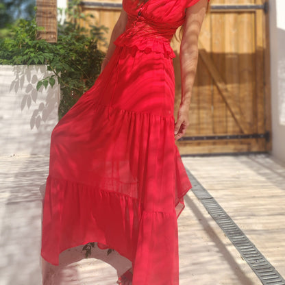 Jupe AMALIA Rouge