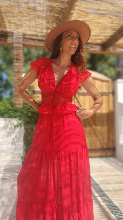 Blouse AMALIA Rouge