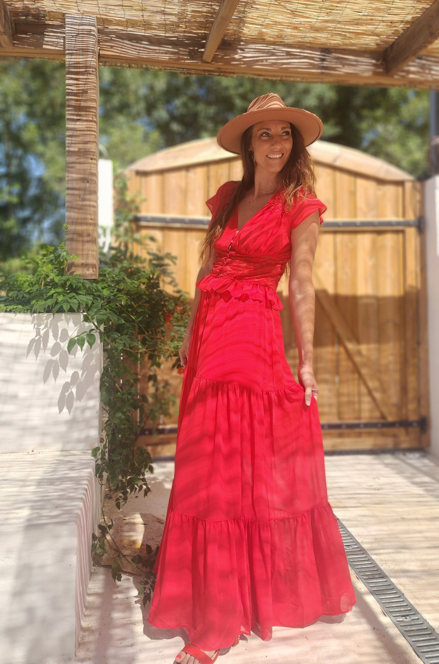 Jupe AMALIA Rouge