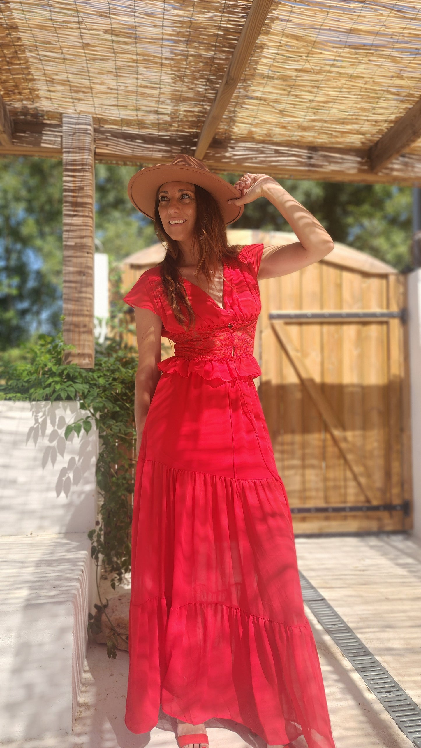 Blouse AMALIA Rouge