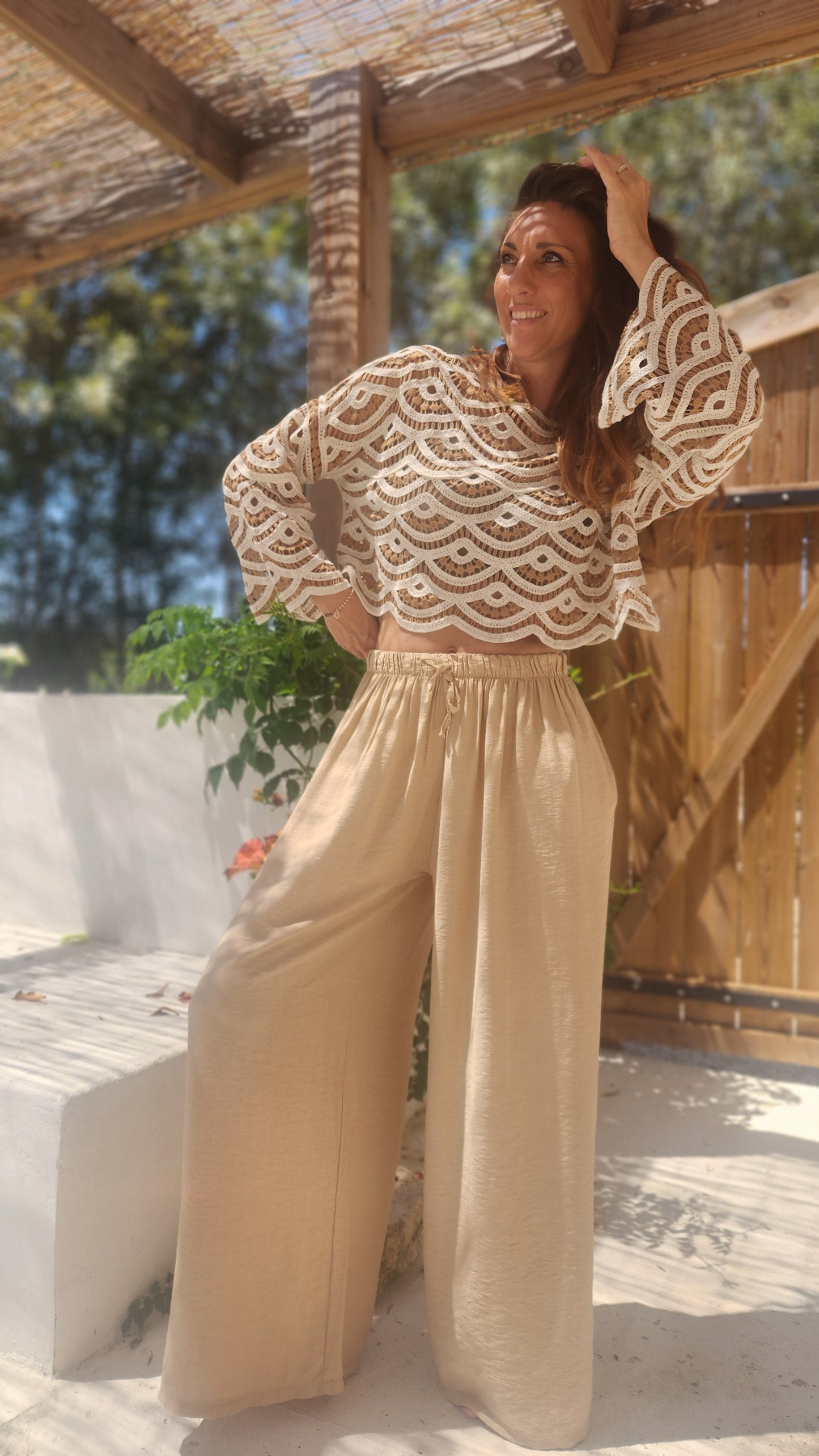 Pantalon DARIO Sable