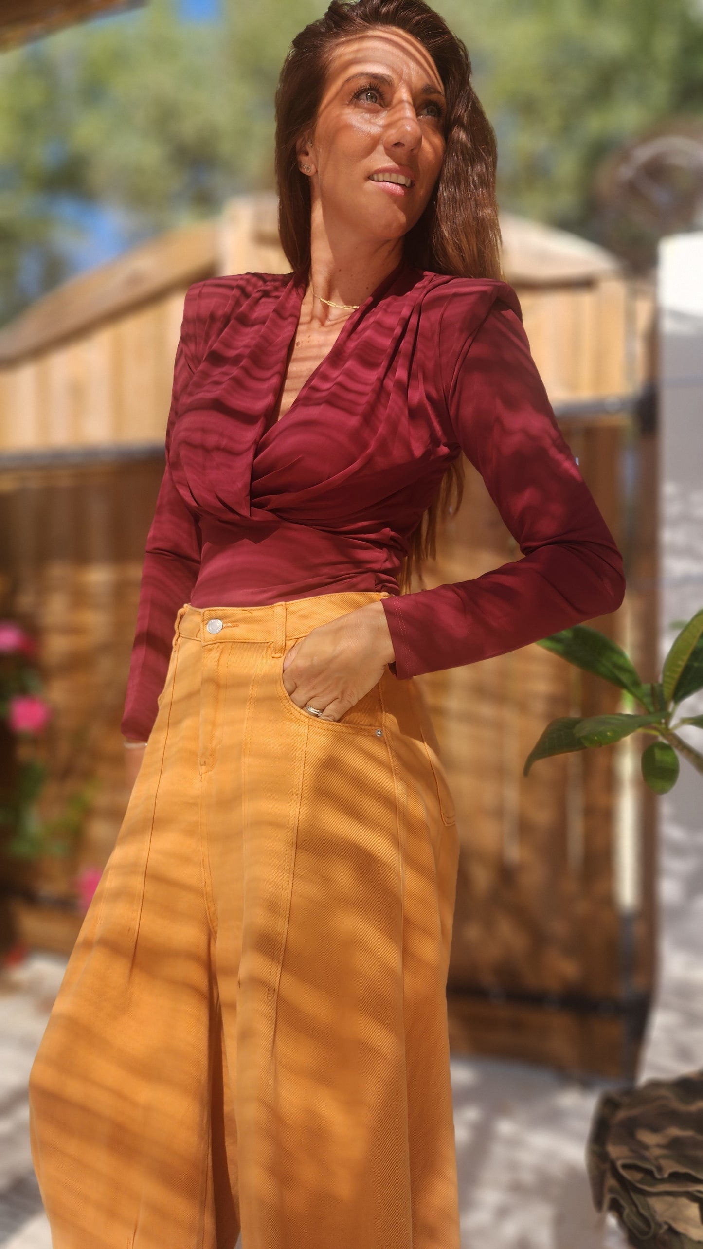 Body TESSA Burgundy