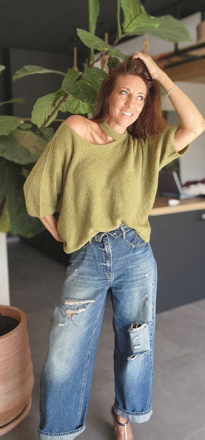 Pull MALO Vert Olive