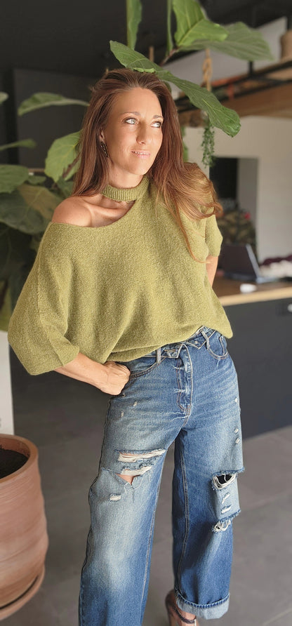 Pull MALO Vert Olive