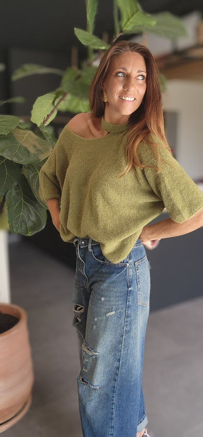Pull MALO Vert Olive