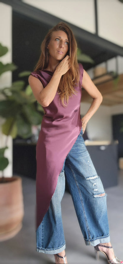 Haut PLUM Burgundy