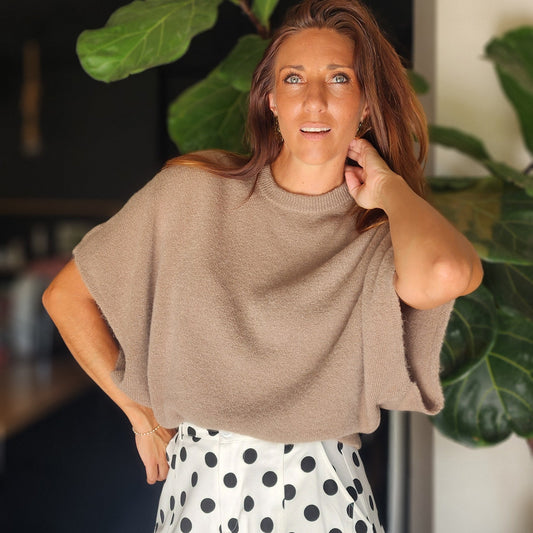 Pull HOWARD Baby Alpaga Taupe