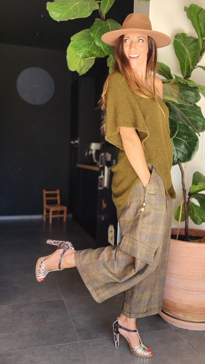 Pantalon Cargo CAMELO