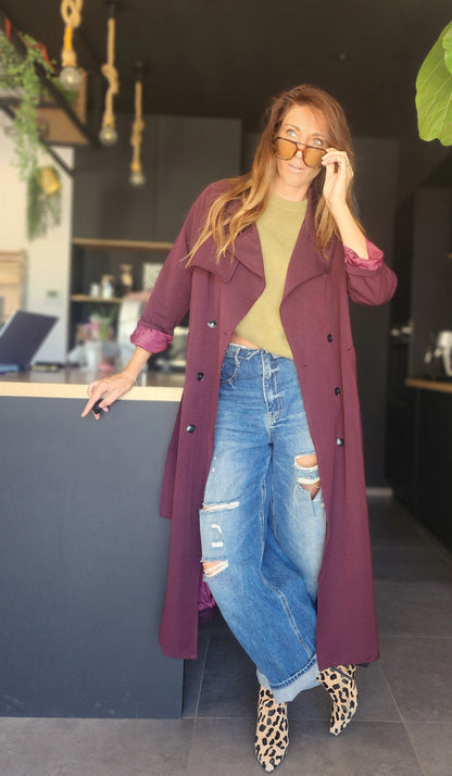 Veste longue CAMBRIDGE