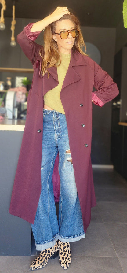 Veste longue CAMBRIDGE