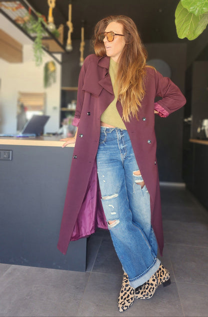 Veste longue CAMBRIDGE