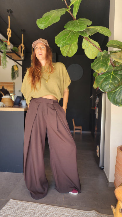 Pantalon CUBA Chocolat