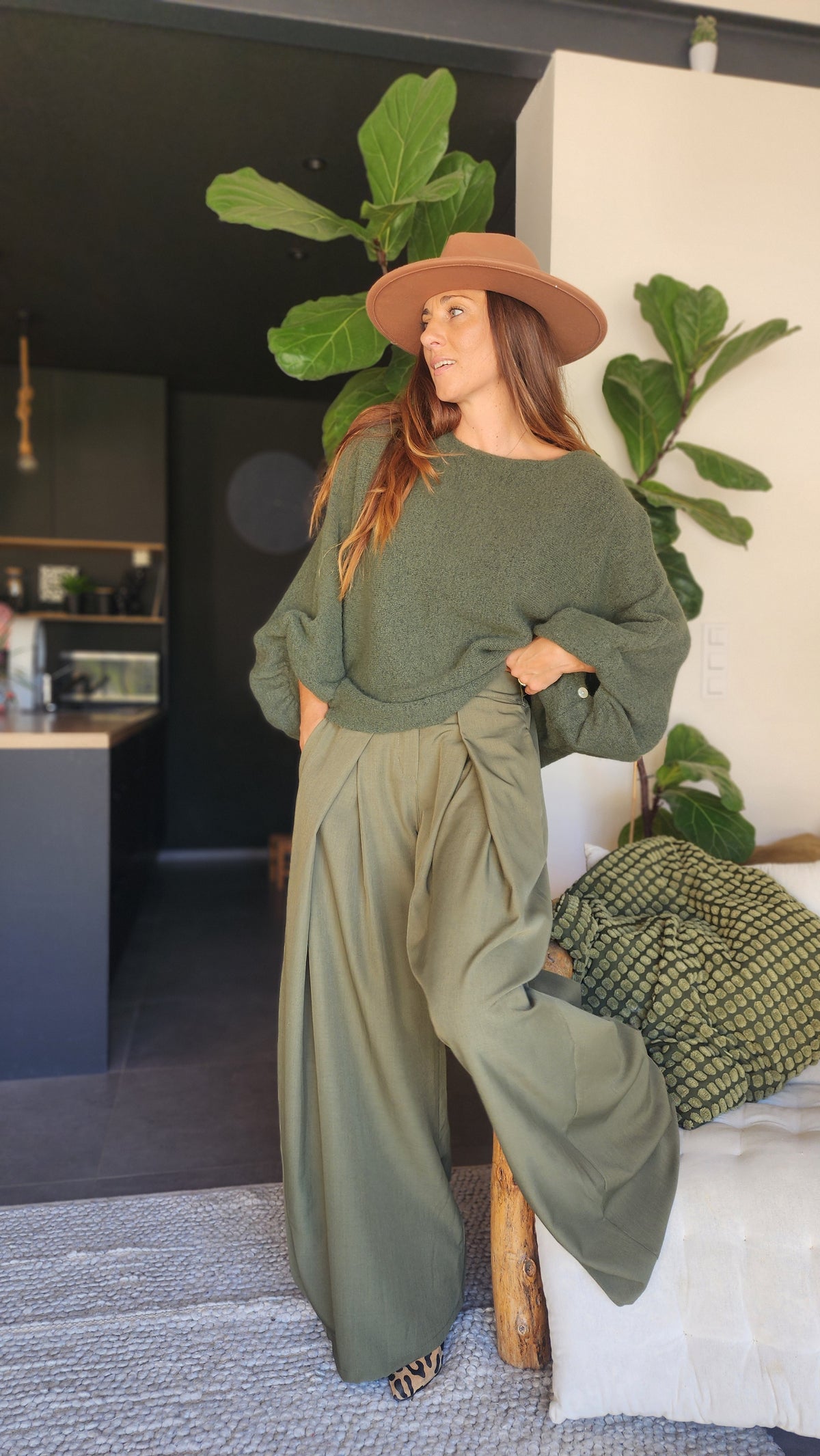 Pantalon CUBA Kaki
