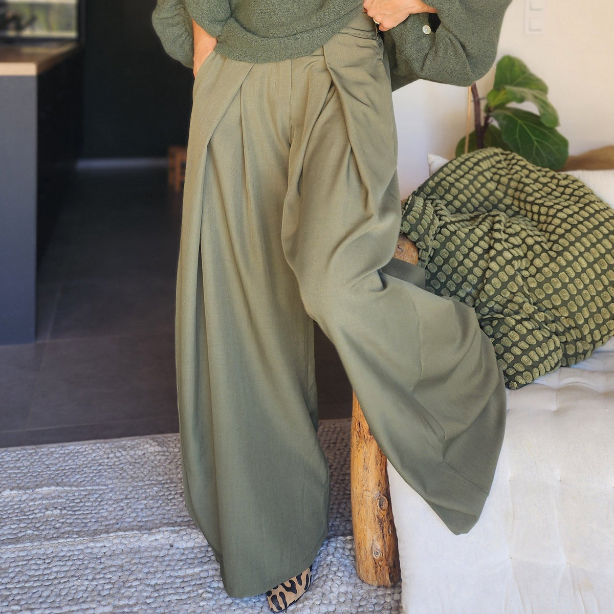 Pantalon CUBA Kaki