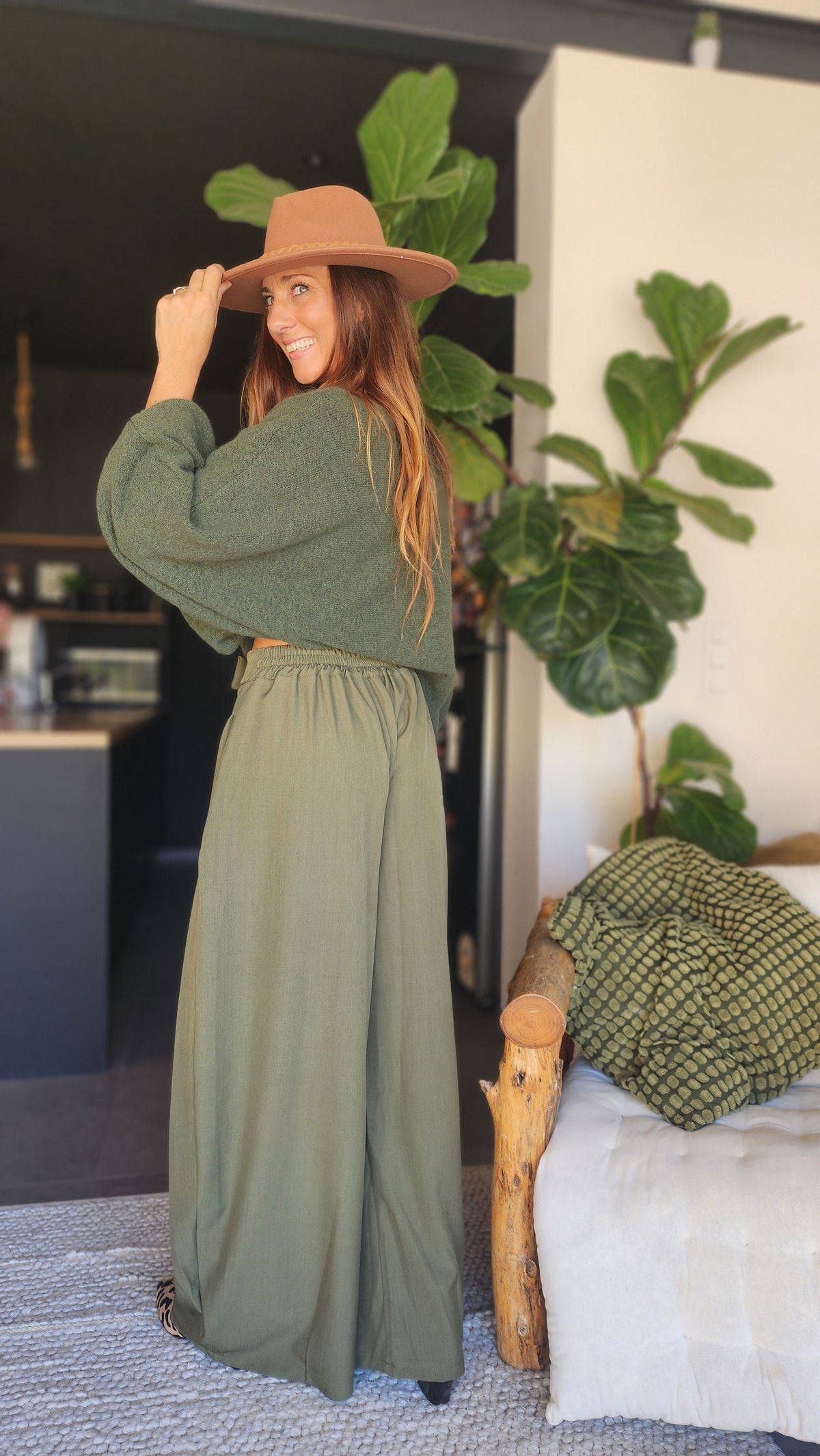 Pantalon CUBA Kaki