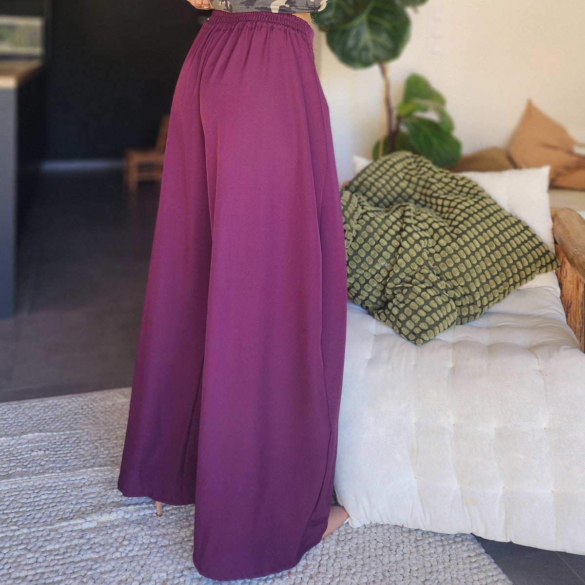 Pantalon CUBA Prune
