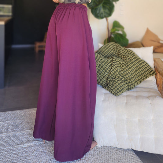 Pantalon CUBA Prune