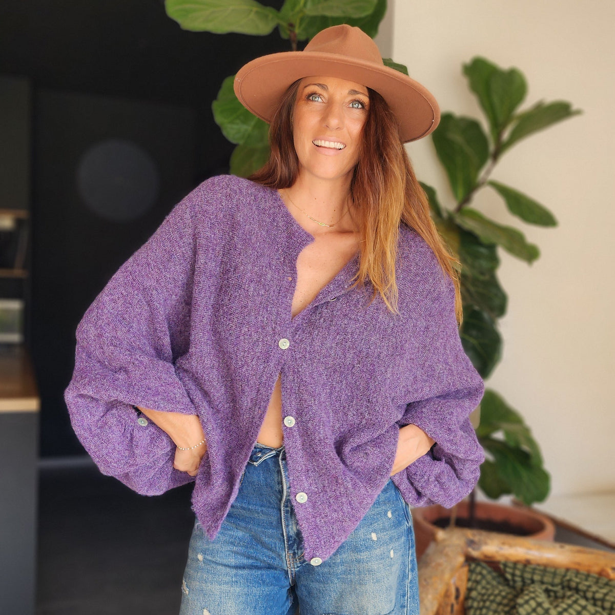 Gilet COCOON Violet