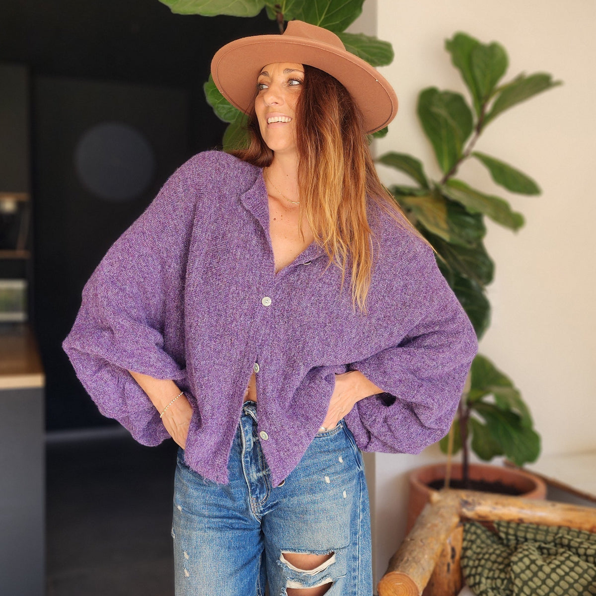 Gilet COCOON Violet
