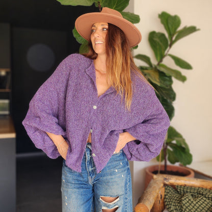 Gilet COCOON Violet
