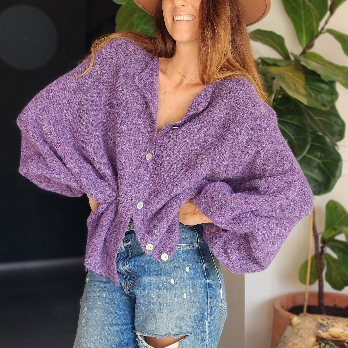 Gilet COCOON Violet
