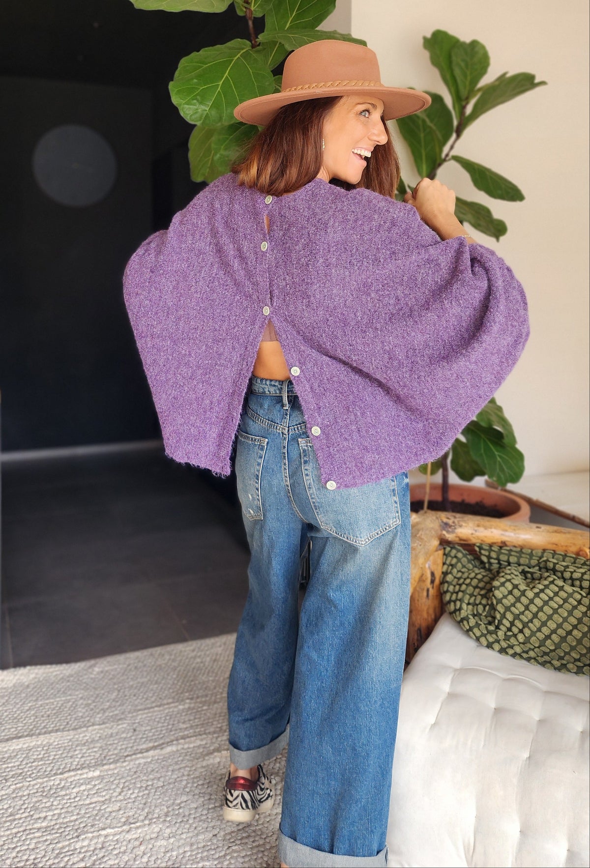 Gilet COCOON Violet