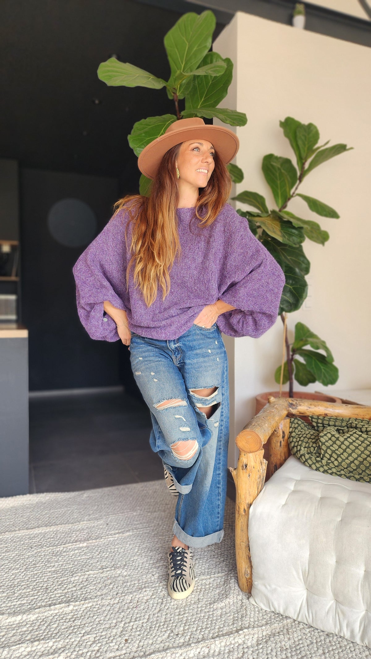 Gilet COCOON Violet