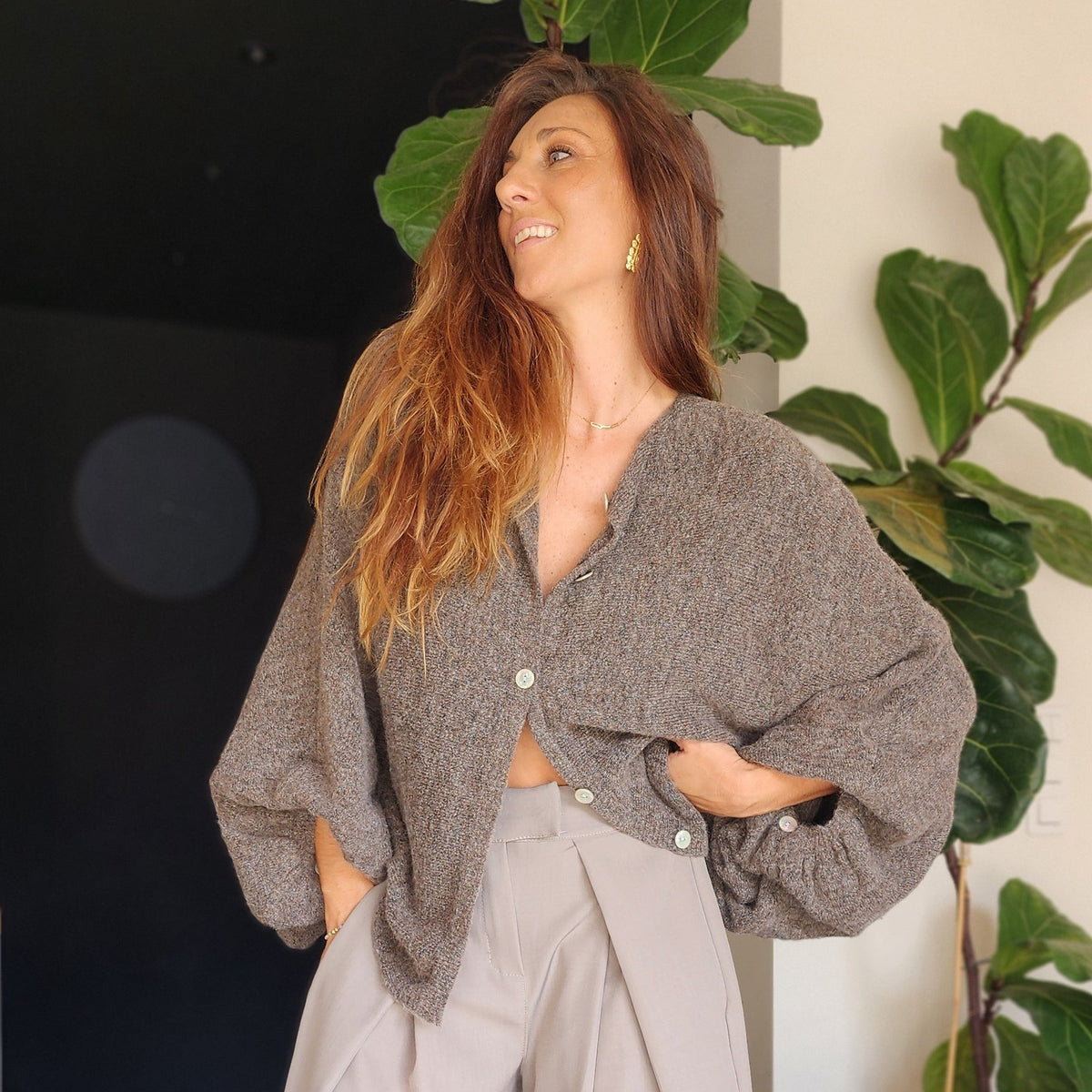 Gilet COCOON Taupe