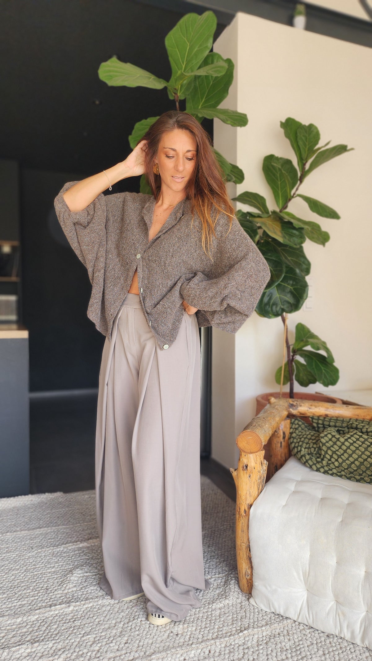 Gilet COCOON Taupe