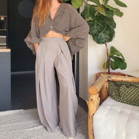 Pantalon CUBA Sable gris