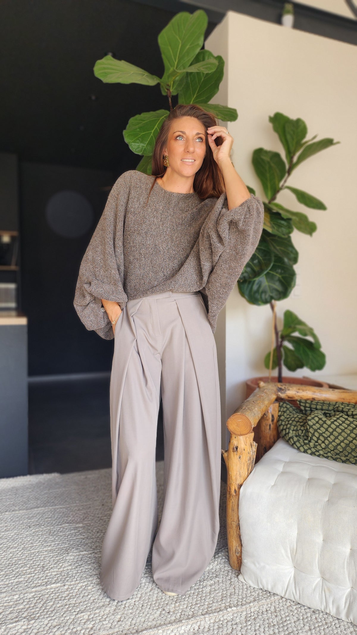Gilet COCOON Taupe