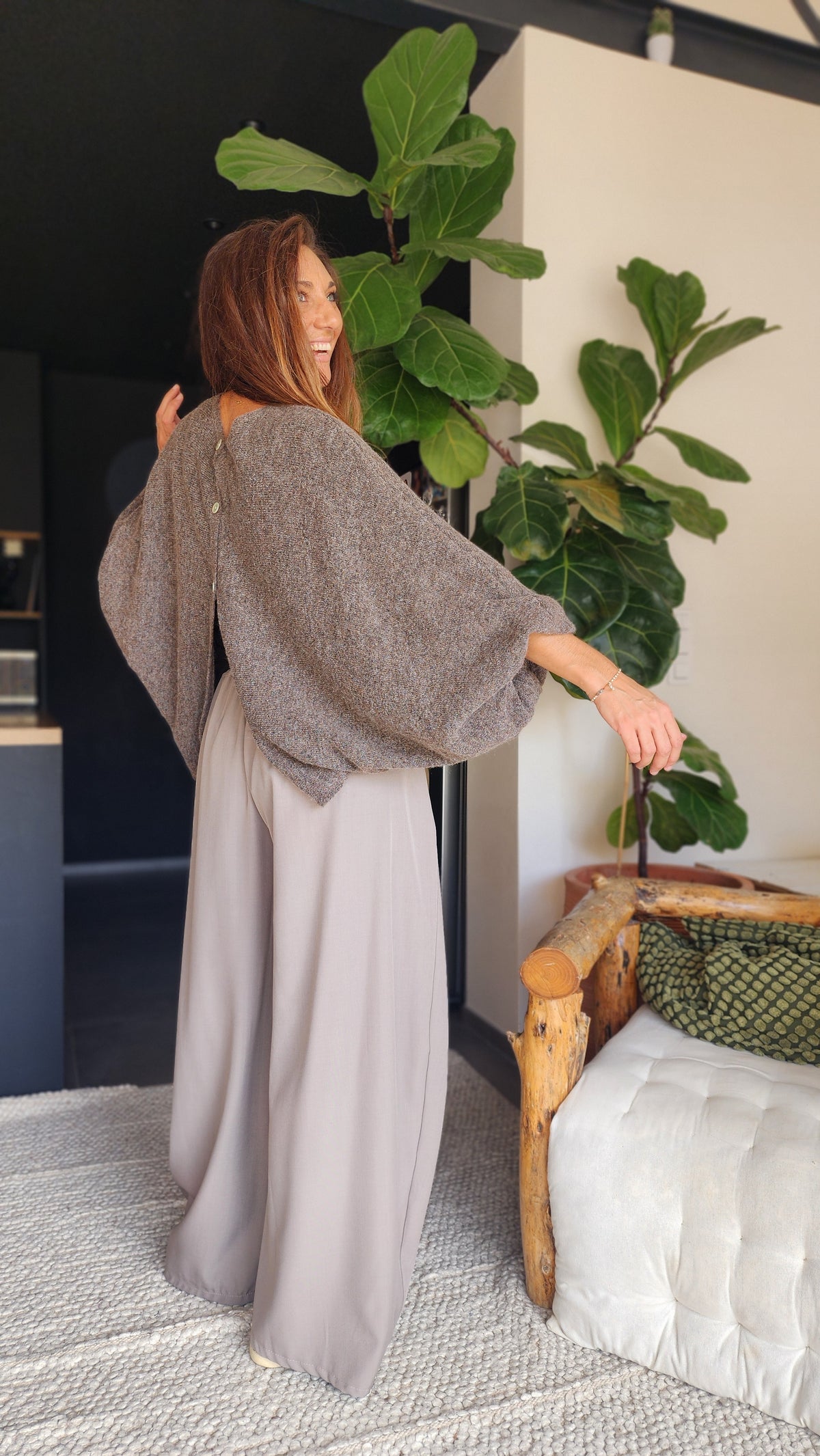 Gilet COCOON Taupe