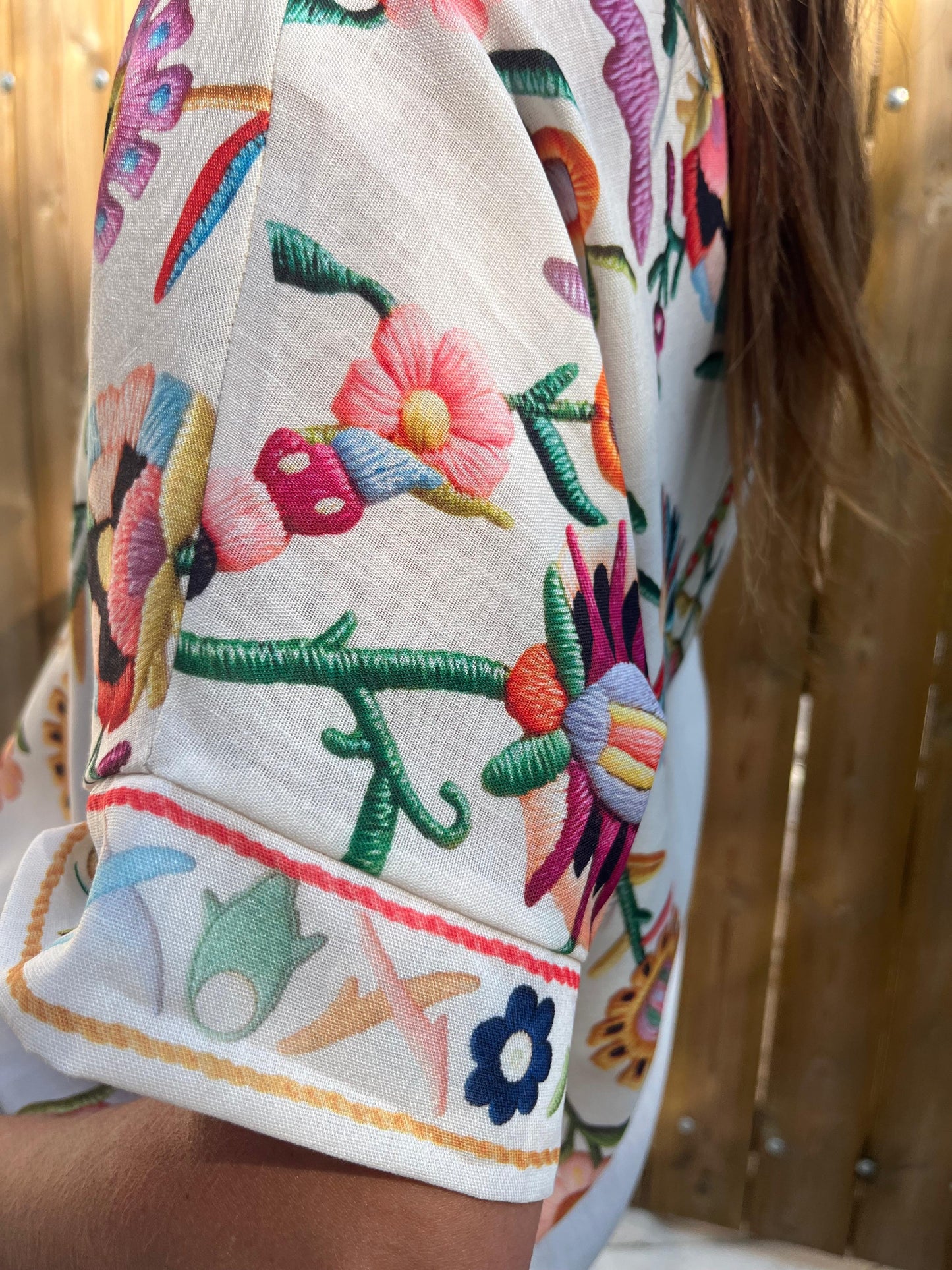 Chemise FLORANA Manche courte