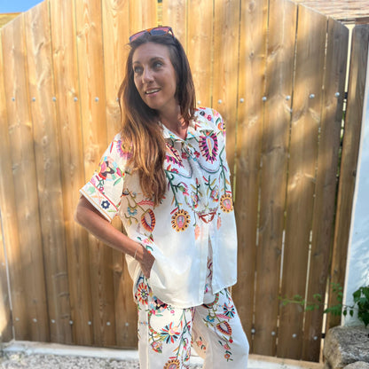 Chemise FLORANA Manche courte