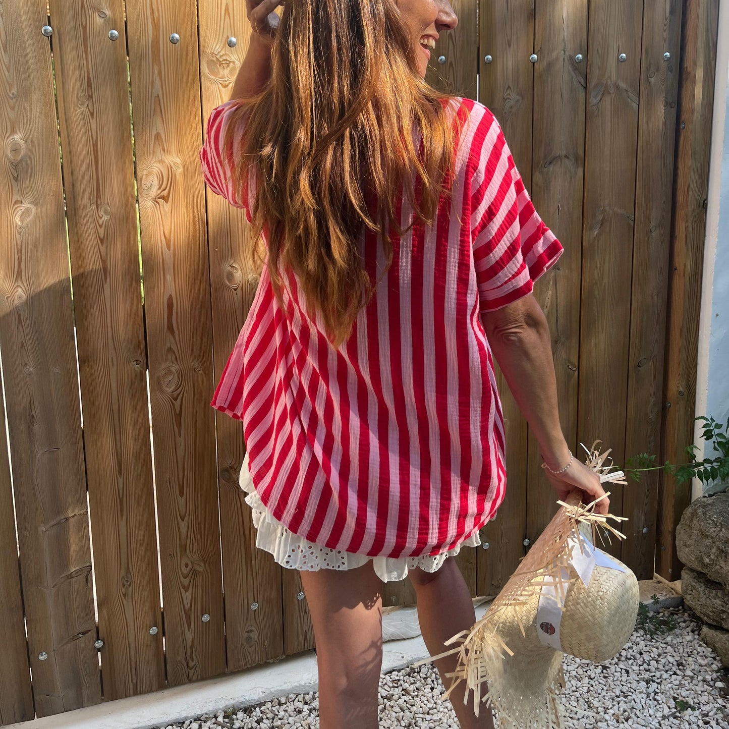Chemise FRAISE Gaze de coton