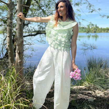 Pantalon LOUISE - Blanc