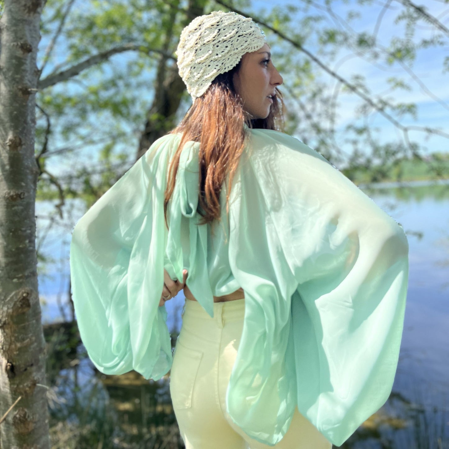 Blouse MOA - Vert d'eau