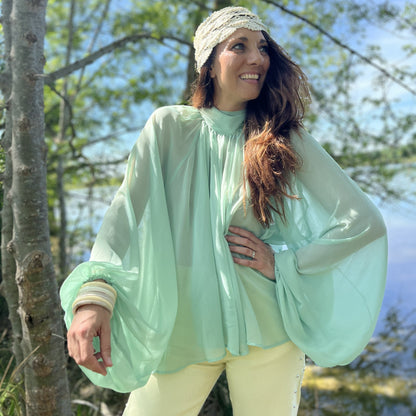 Blouse MOA - Vert d'eau