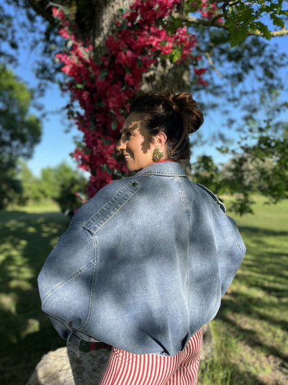 Veste en jean OVER