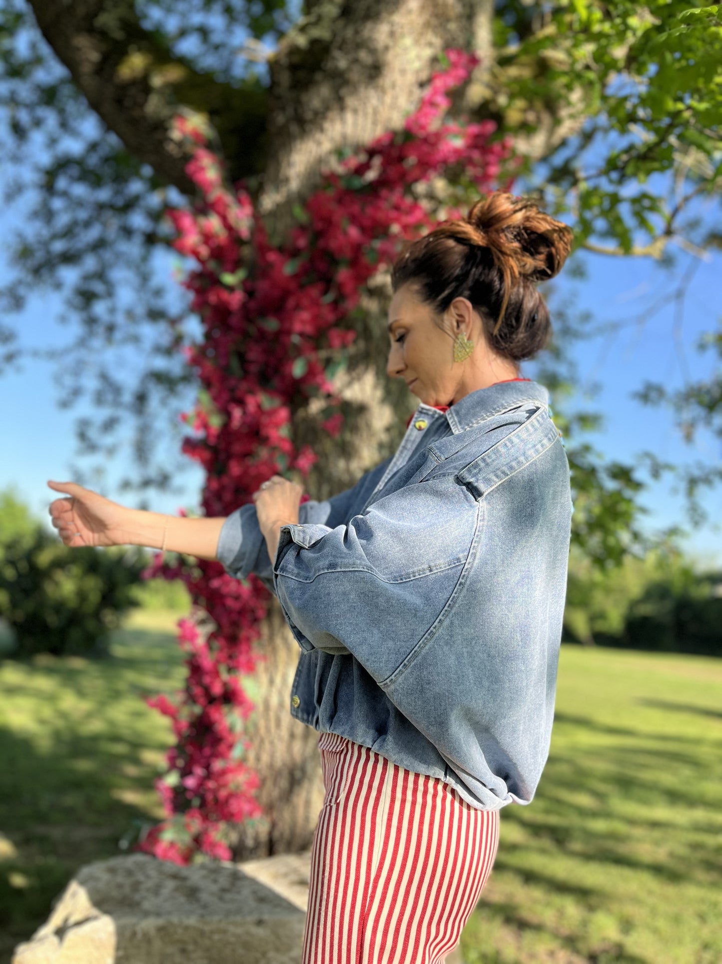 Veste en jean OVER
