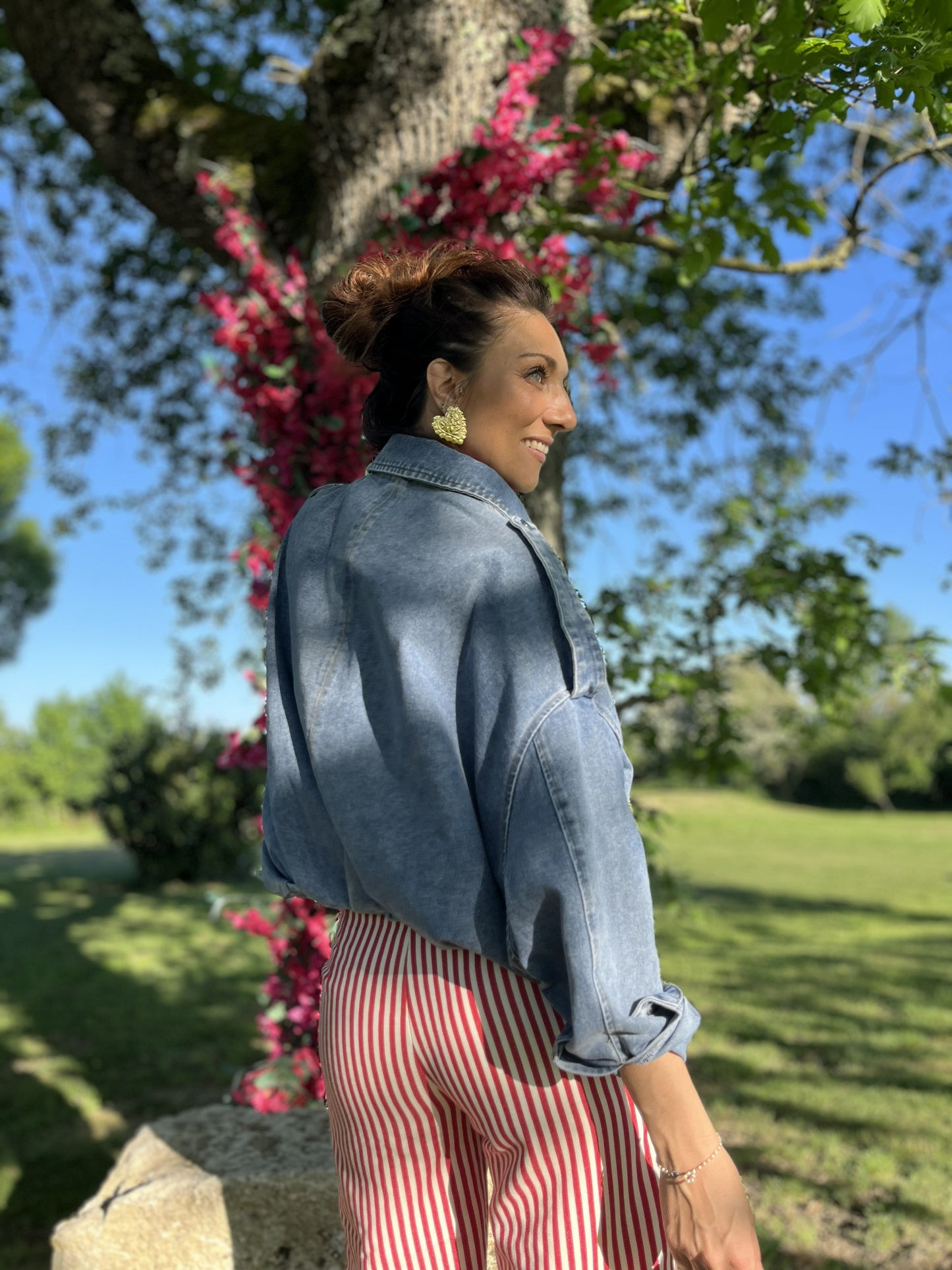 Veste en jean OVER