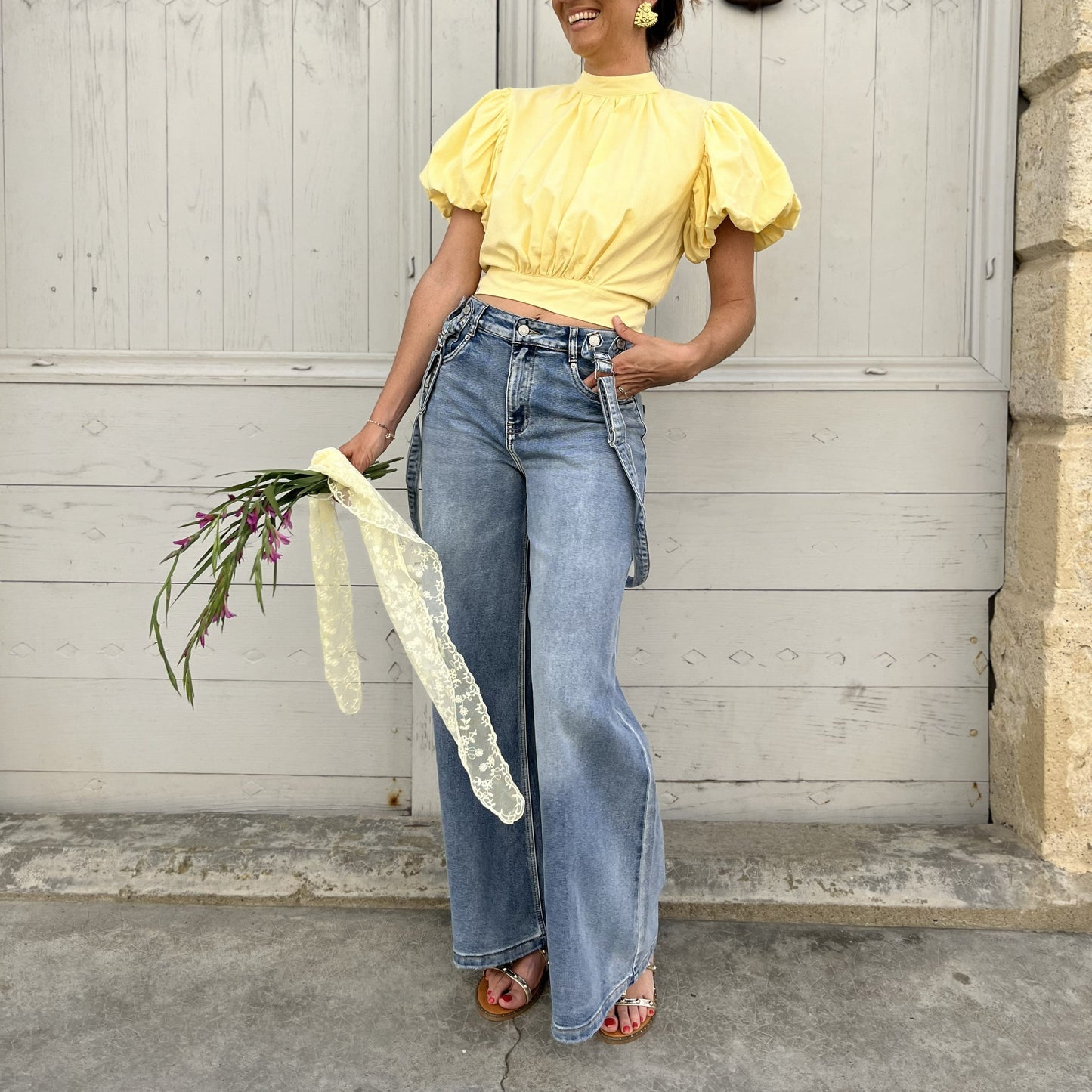 Blouse HOLLY dos nu