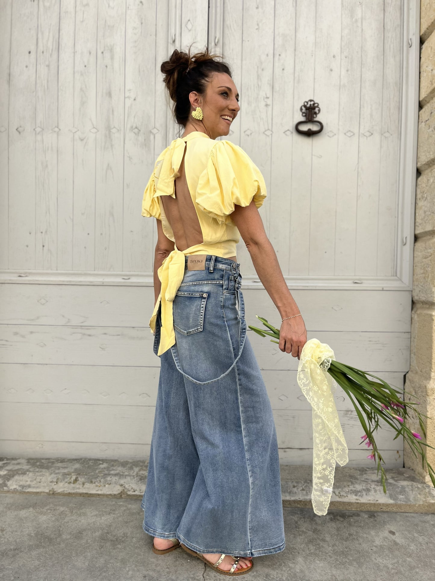 Blouse HOLLY dos nu