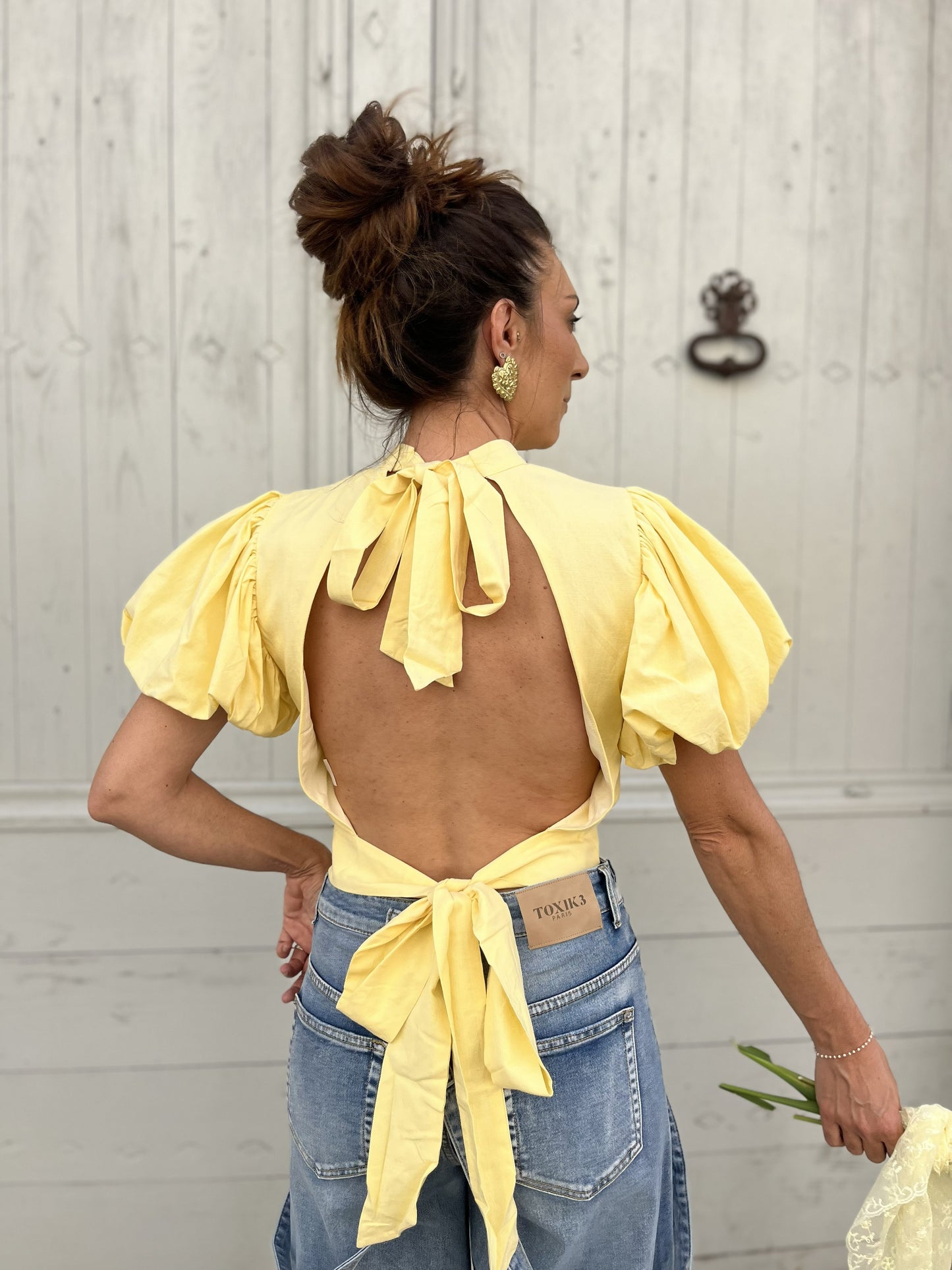 Blouse HOLLY dos nu